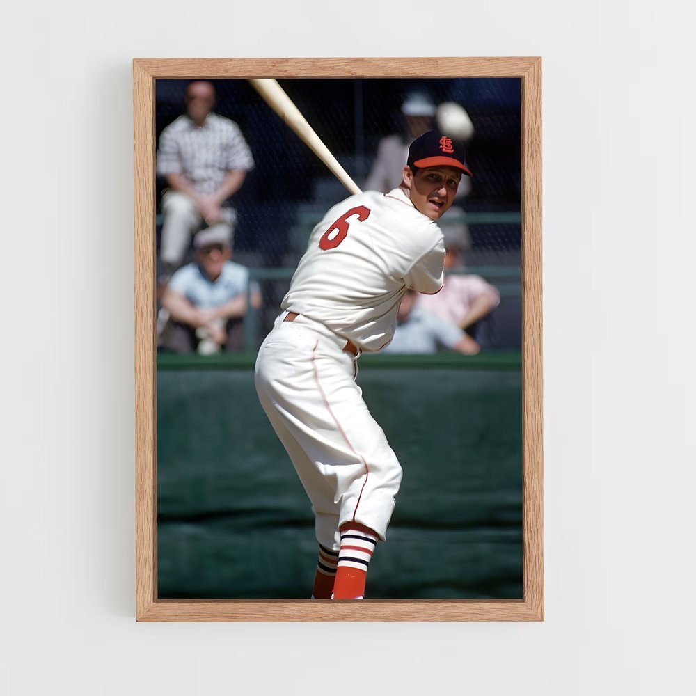 ap-stan musial-1 cadre Bois clair