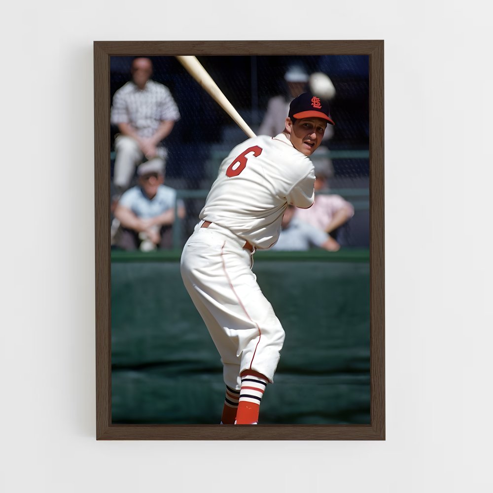ap-stan musial-1 cadre Bois foncé