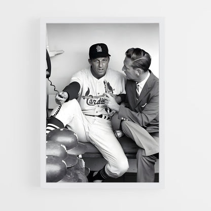 ap-stan musial-2 cadre Blanc