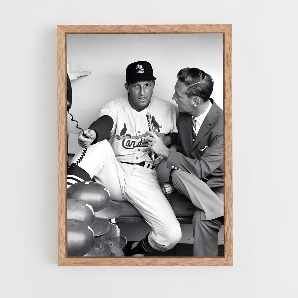 ap-stan musial-2 cadre Bois clair