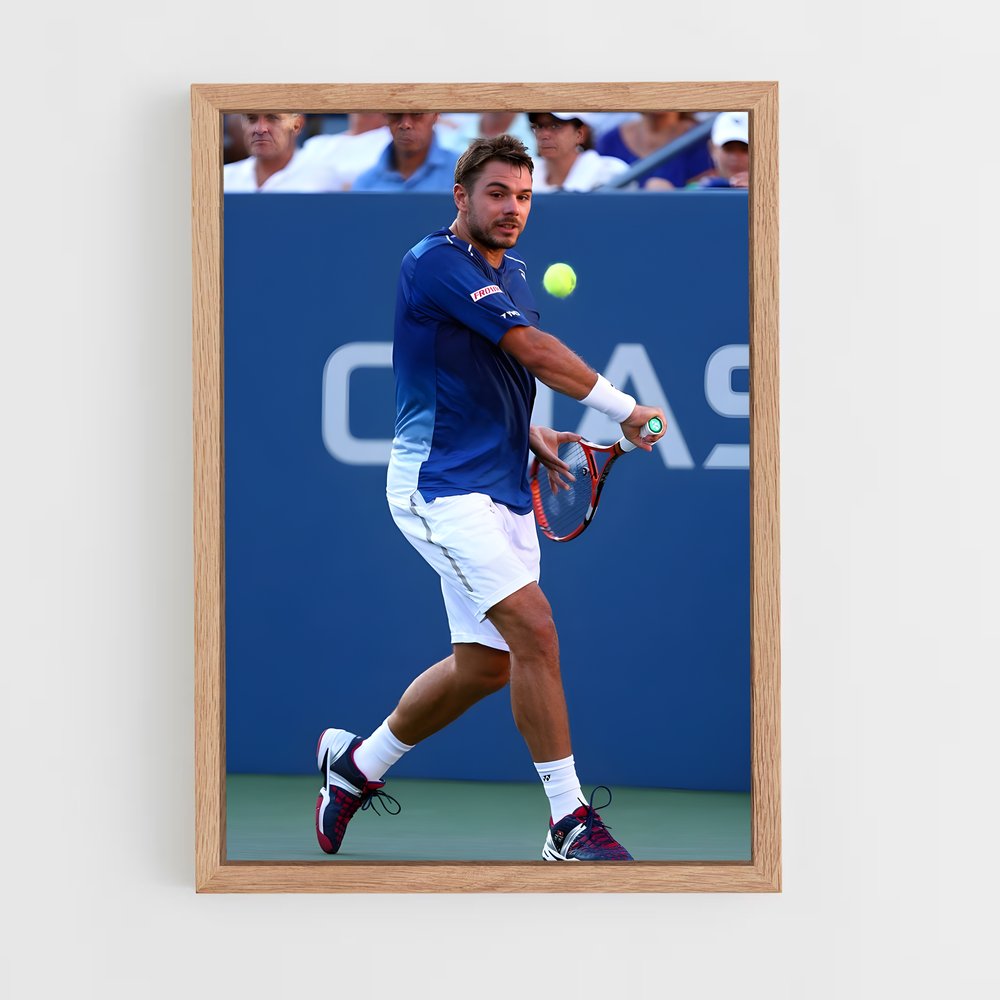 ap-stan wawrinka-2 cadre Bois clair