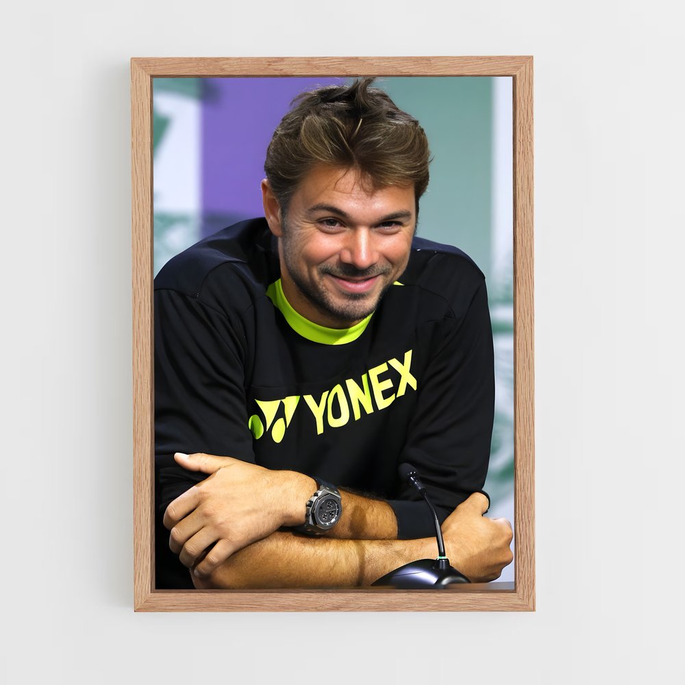 ap-stan wawrinka-3 cadre Bois clair