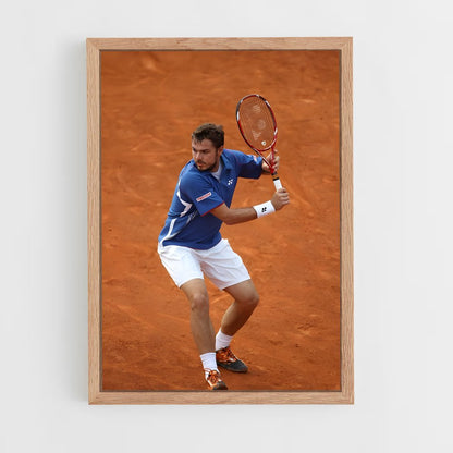 ap-stan wawrinka-4 cadre Bois clair