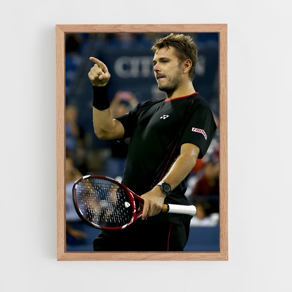 ap-stan wawrinka-5 cadre Bois clair