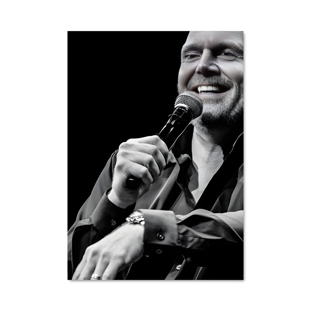 Poster Mic and Laughter