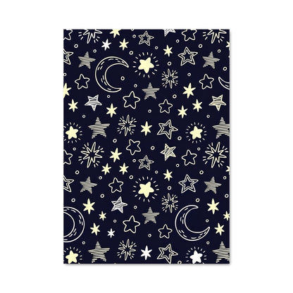 Poster Étoiles Lunaires