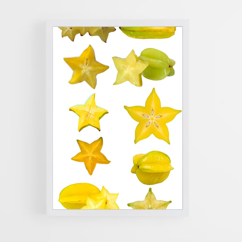 ap-star fruit-1 cadre Blanc