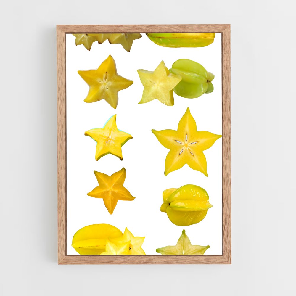 ap-star fruit-1 cadre Bois clair
