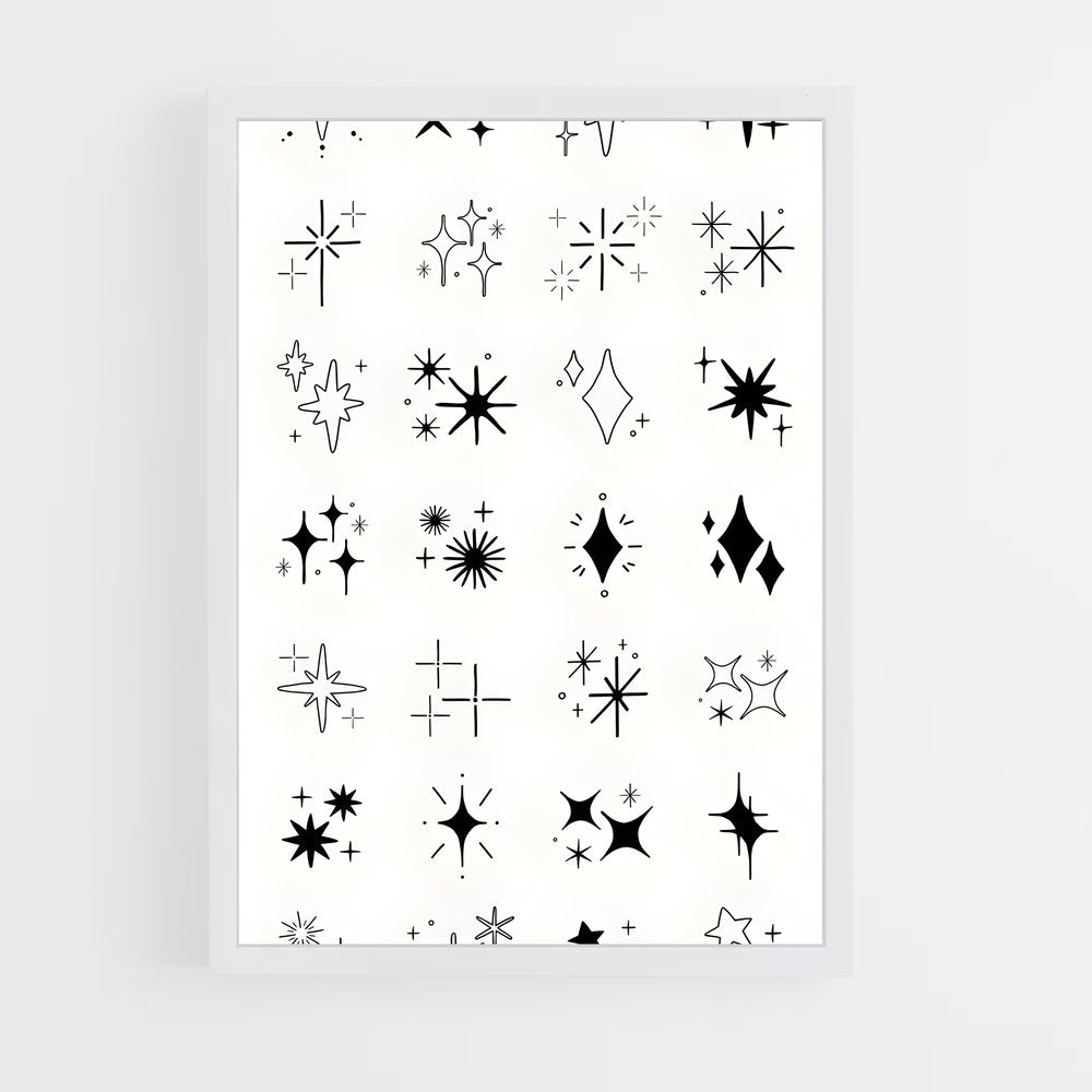 ap-star patterns-1 cadre Blanc