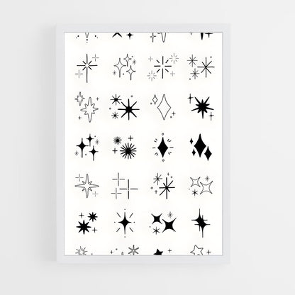 ap-star patterns-1 cadre Blanc