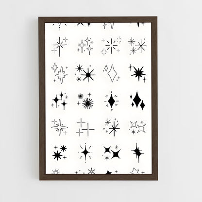 ap-star patterns-1 cadre Bois foncé