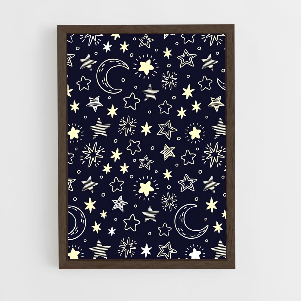 ap-star patterns-2 cadre Bois foncé