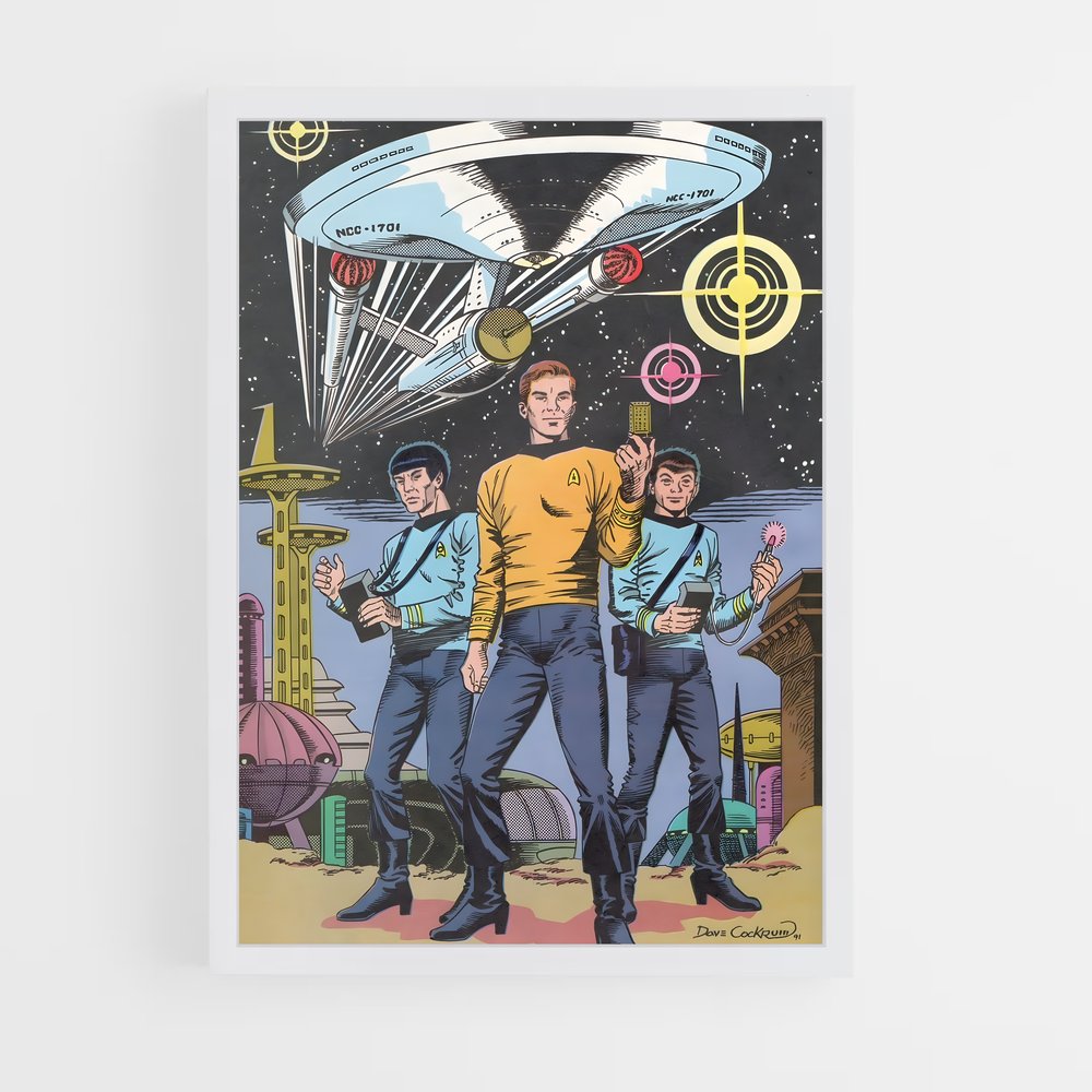 ap-star trek-1 cadre Blanc