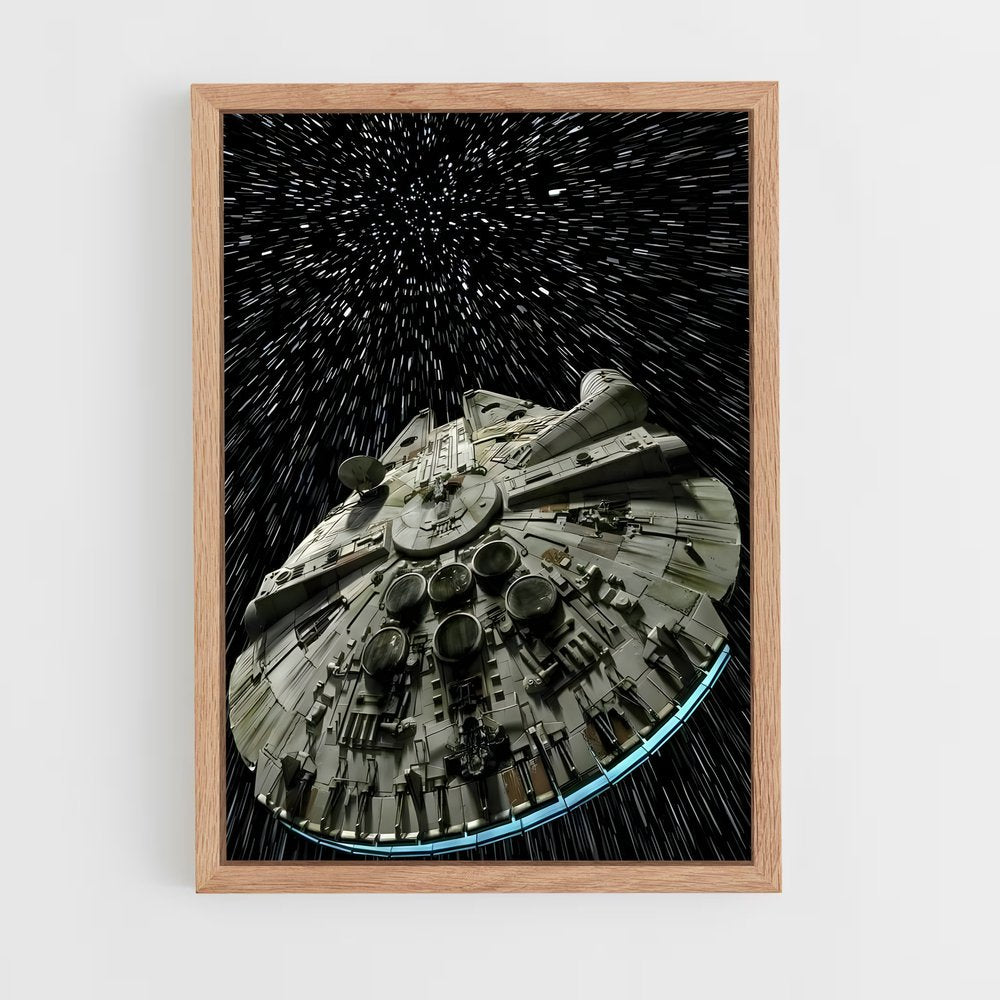 ap-star wars-10 cadre Bois clair