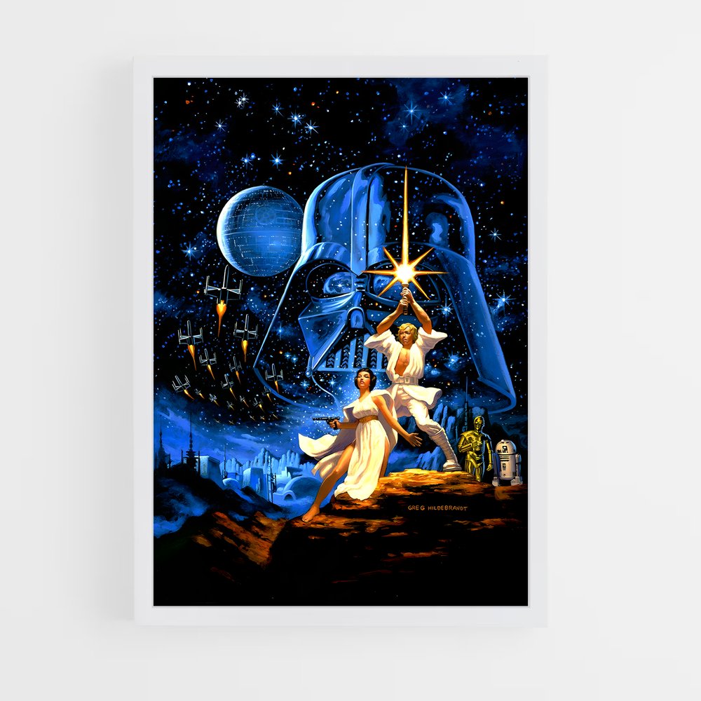 ap-star wars-7 cadre Blanc