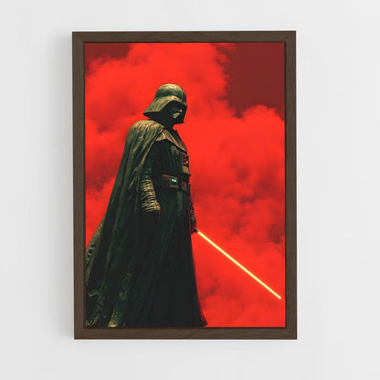 ap-star wars-8 cadre Bois foncé