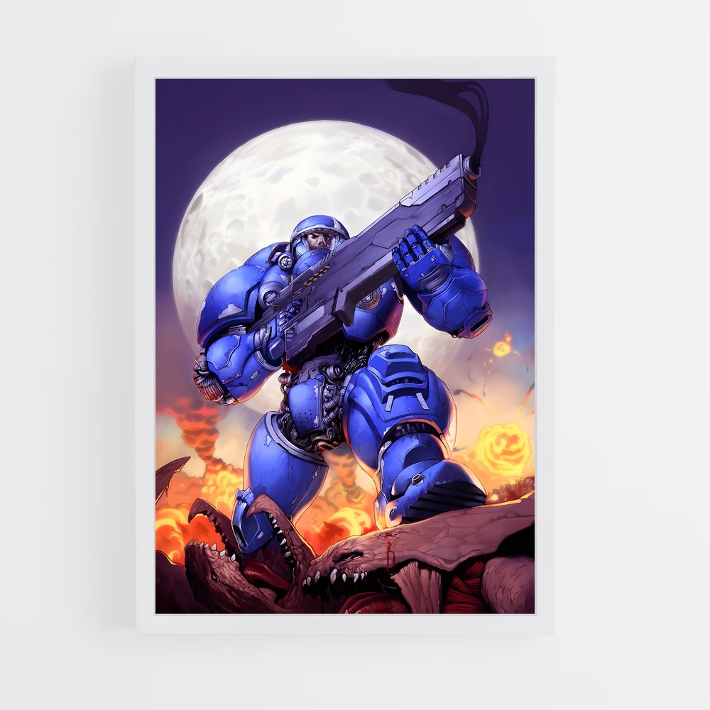 ap-starcraft-1 cadre Blanc