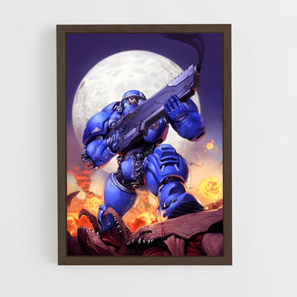 ap-starcraft-1 cadre Bois foncé