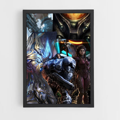 ap-starcraft-2 cadre Noir