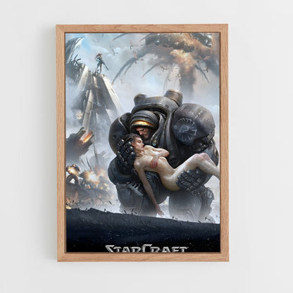 ap-starcraft-6 cadre Bois clair