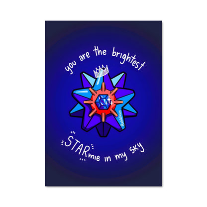 Poster Étoile Brillante