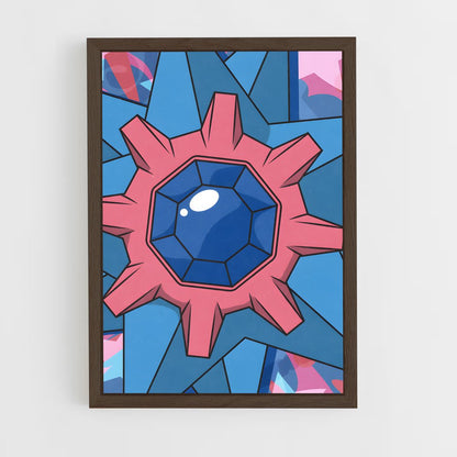 ap-starmie-3 cadre Bois foncé