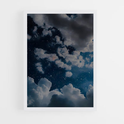 ap-starry sky-4 cadre Blanc