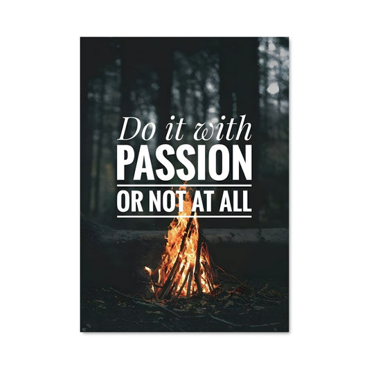 Poster Flammes de Passion