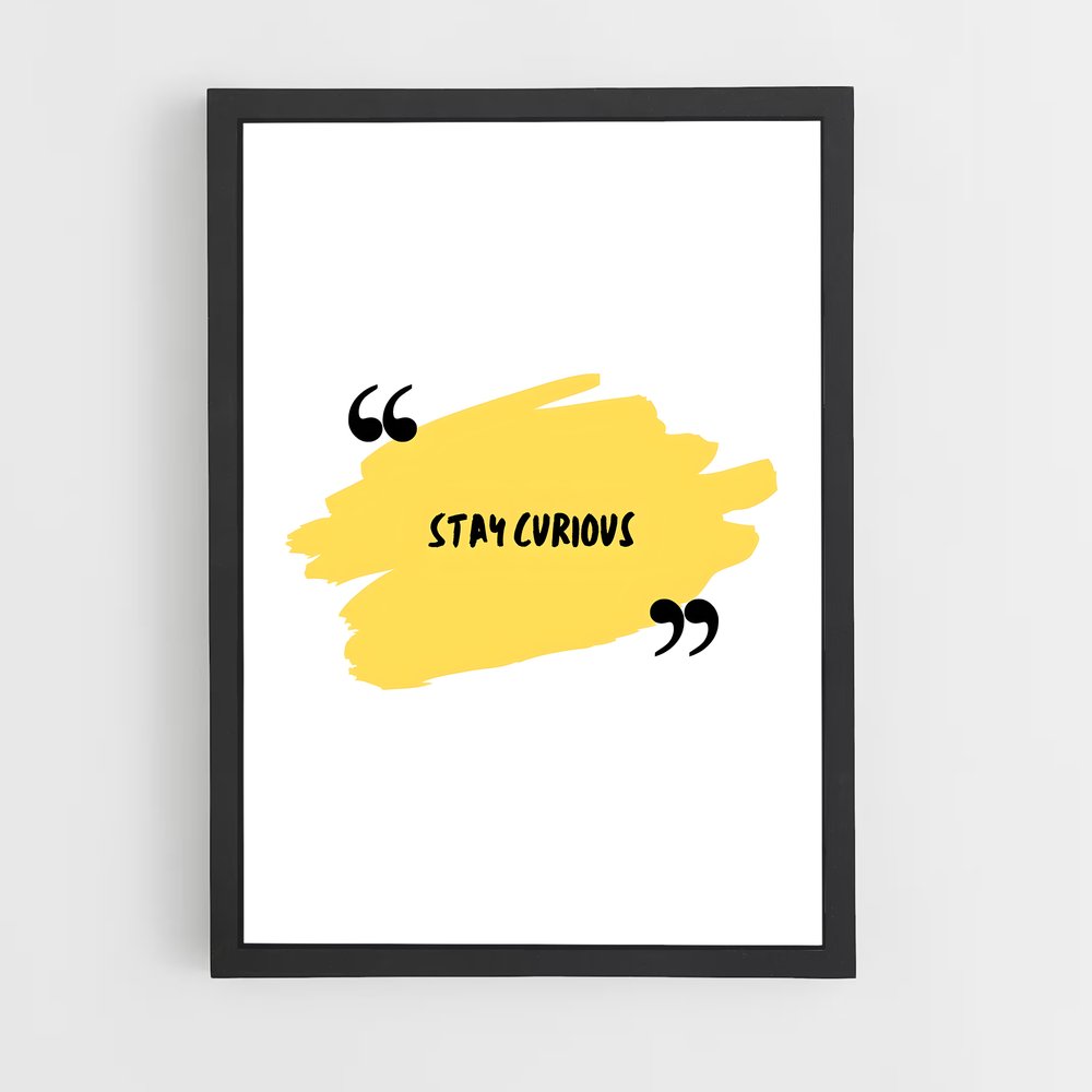 ap-stay curious-1 cadre Noir
