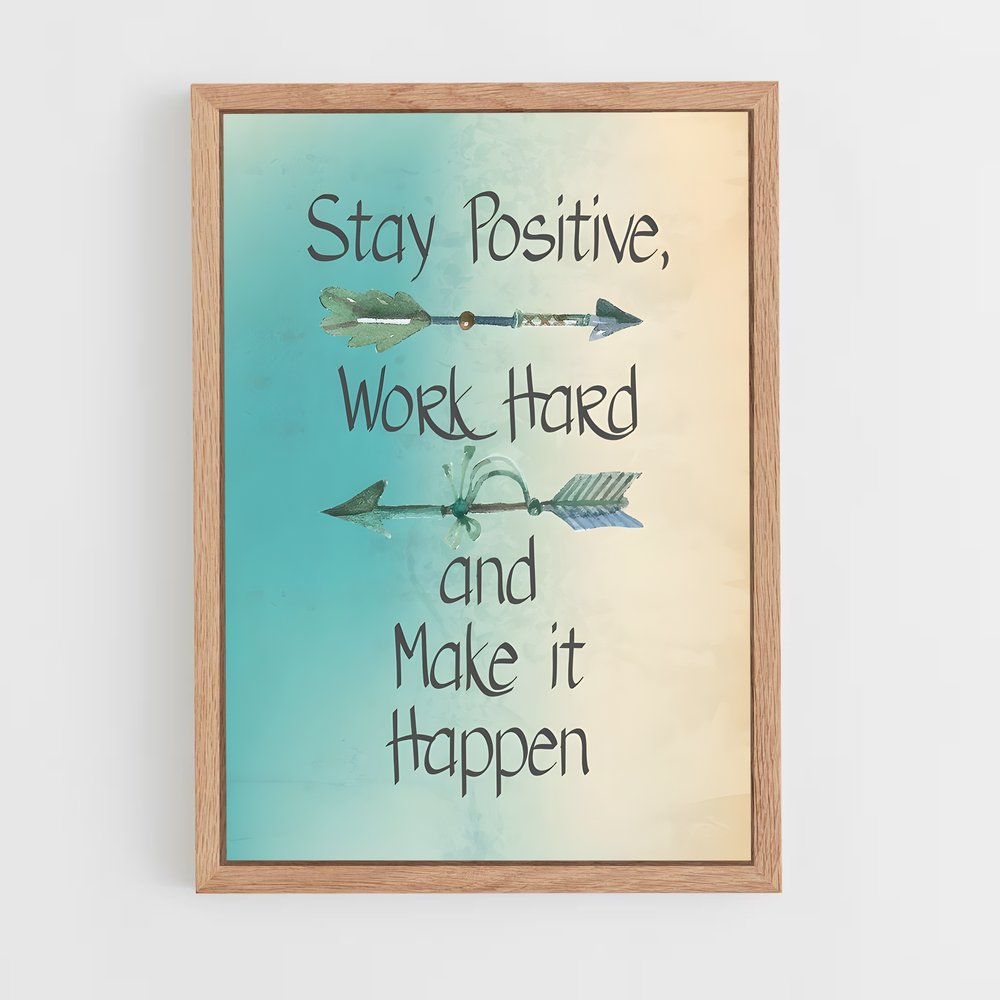 ap-stay positive-6 cadre Bois clair