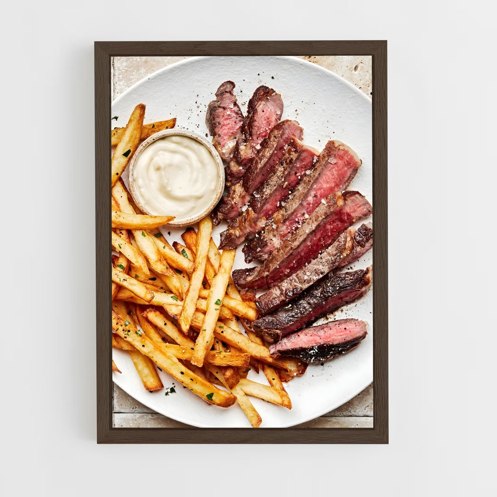 ap-steak-2 cadre Bois foncé