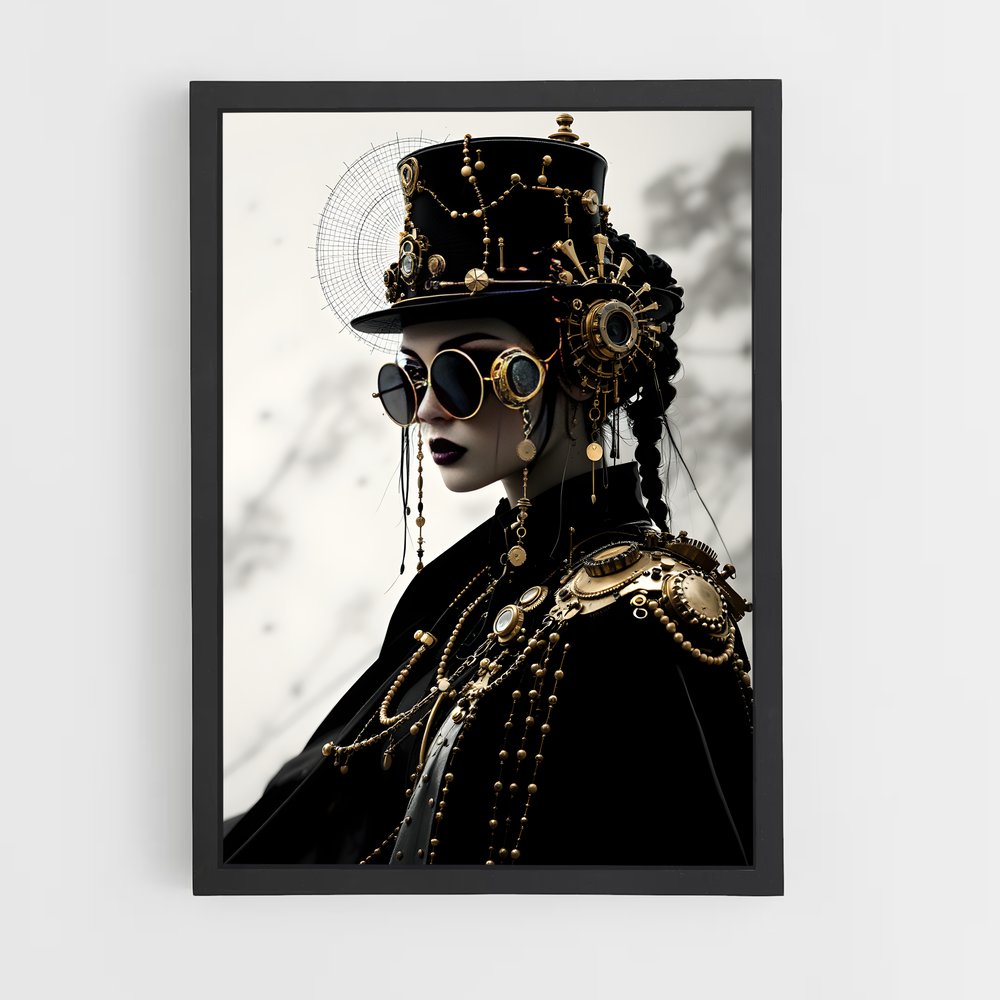 ap-steam punk-11 cadre Noir