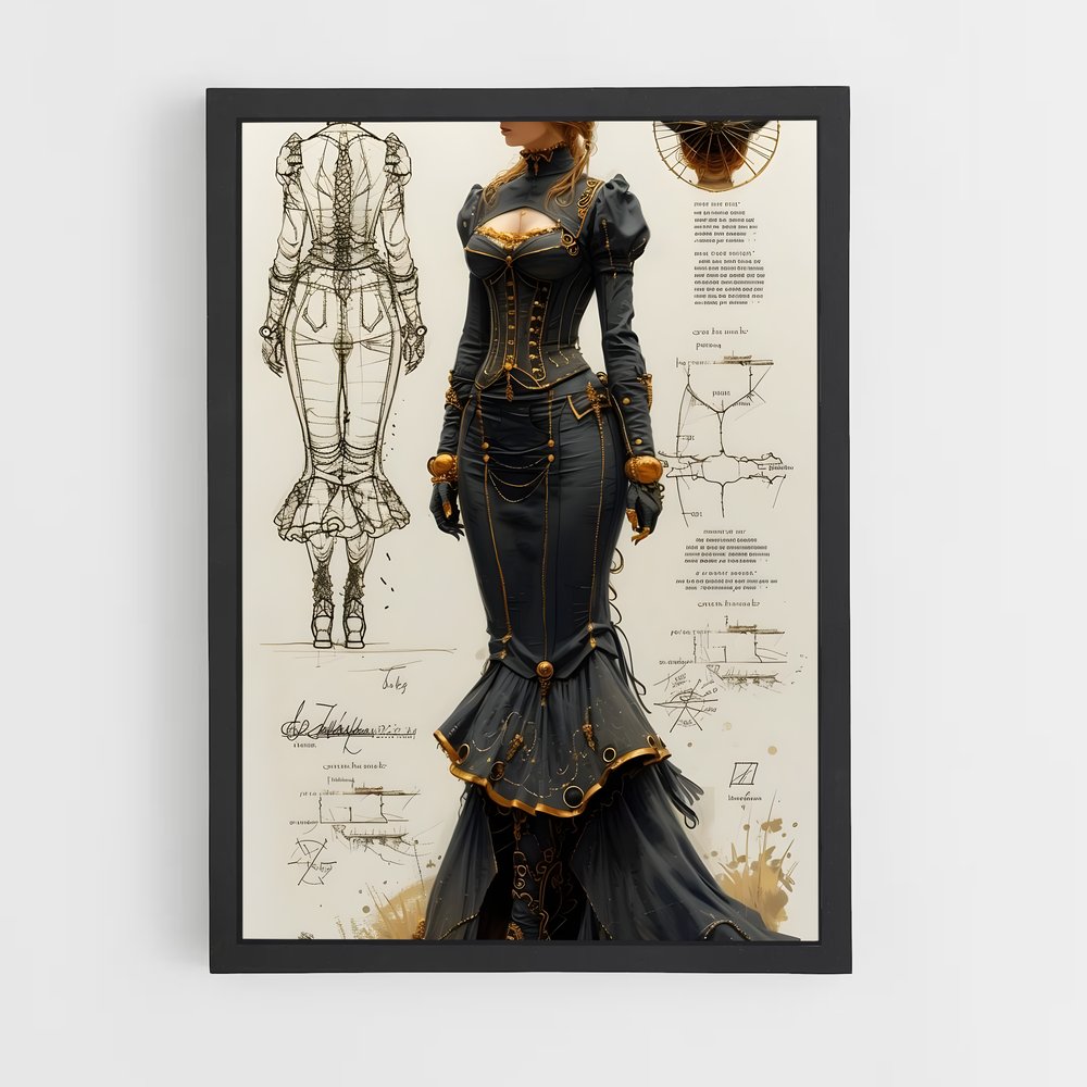ap-steam punk-3 cadre Noir