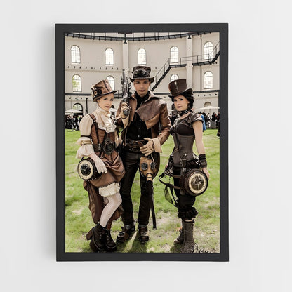 ap-steam punk-4 cadre Noir