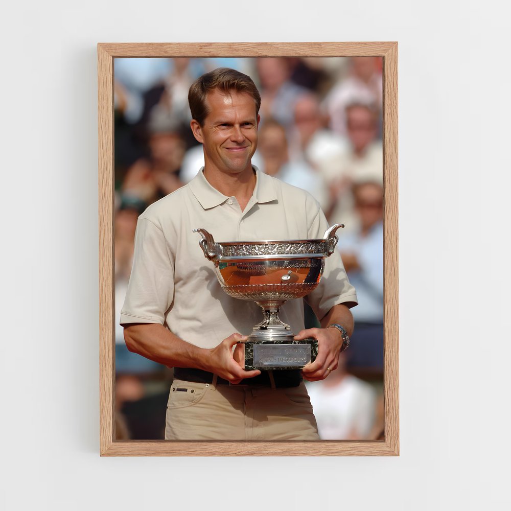 ap-stefan edberg-5 cadre Bois clair