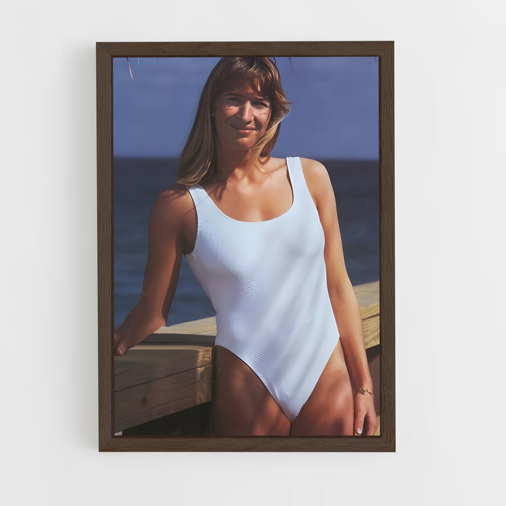 ap-steffi graf-3 cadre Bois foncé