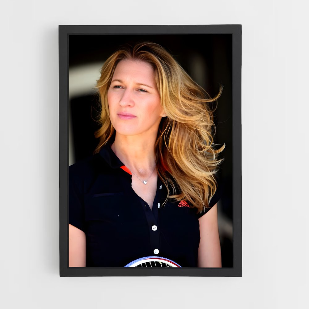 ap-steffi graf-5 cadre Noir