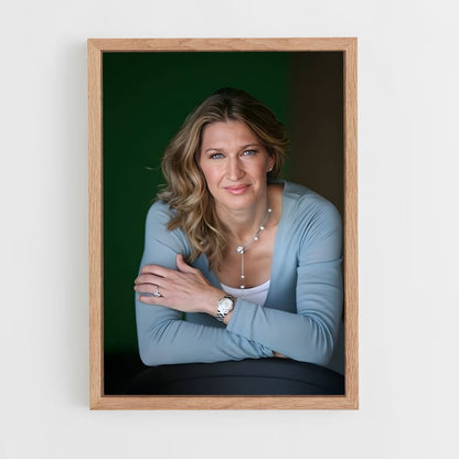 ap-steffi graf-7 cadre Bois clair