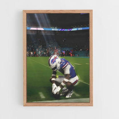 ap-stefon diggs-2 cadre Bois clair