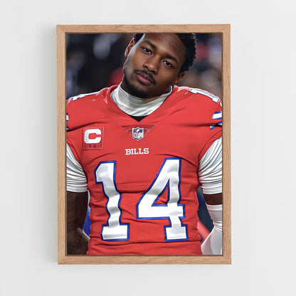 ap-stefon diggs-3 cadre Bois clair
