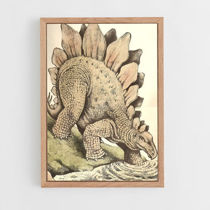 ap-stegosaurus-2 cadre Bois clair