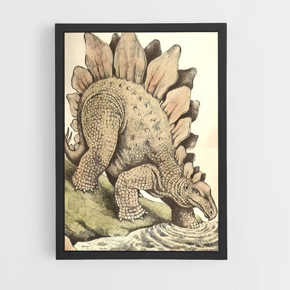 ap-stegosaurus-2 cadre Noir