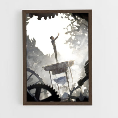 ap-steins gate-2 cadre Bois foncé