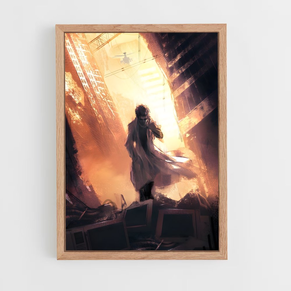 ap-steins gate-3 cadre Bois clair