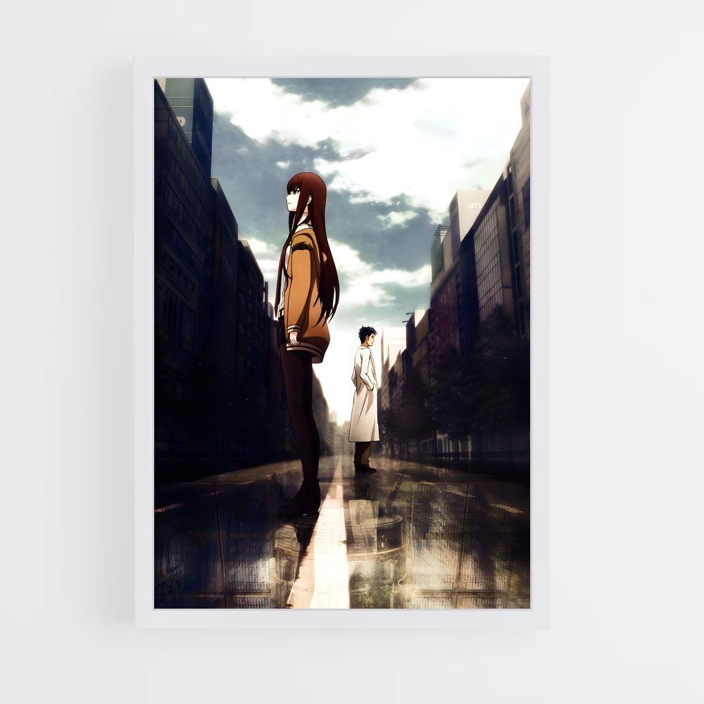 ap-steins gate-6 cadre Blanc