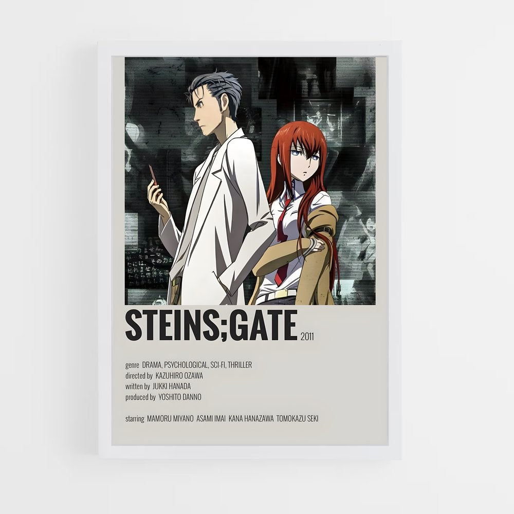ap-steins gate-7 cadre Blanc