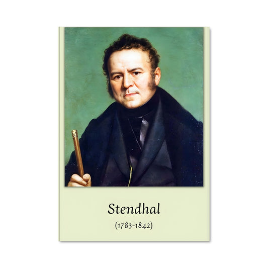 Poster L'Art de Stendhal