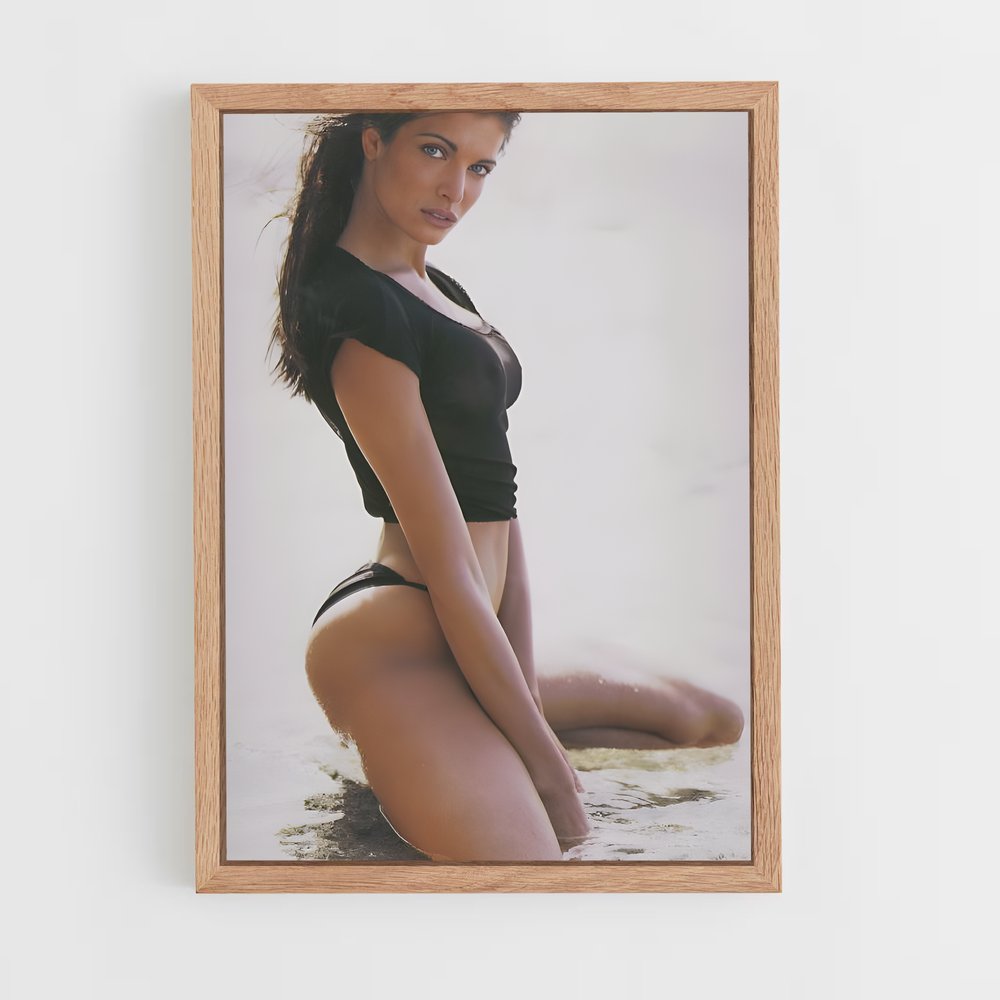 ap-stephanie seymour-1 cadre Bois clair