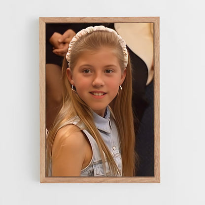 ap-stephanie tanner-1 cadre Bois clair