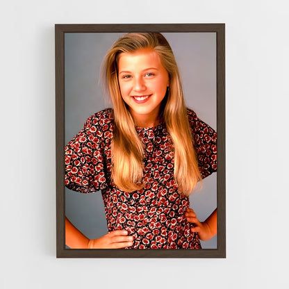 ap-stephanie tanner-2 cadre Bois foncé
